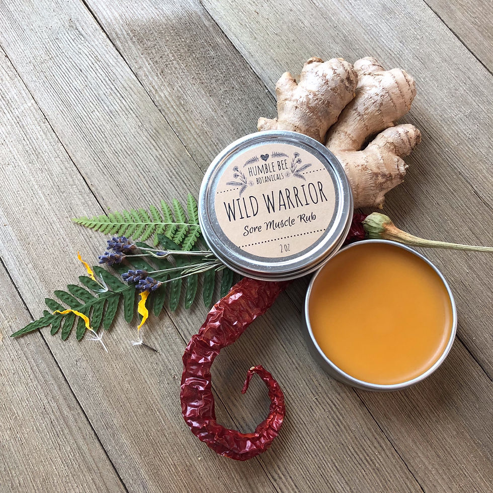 WILD WARRIOR Sore Muscle Rub