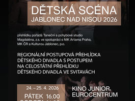 Pozvánka DĚTSKÁ SCÉNA 2026