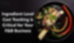 A restaurant manager using inventory management software to track ingredient costs and optimize profit margins