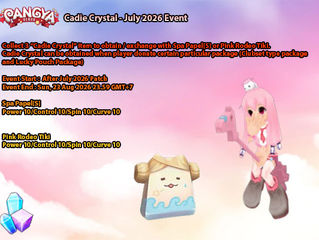Pangya Debug - Caddie Crystal Event - July 2026