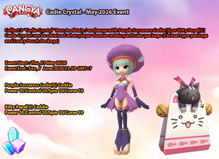 Pangya Debug - Caddie Crystal Event - May 2026