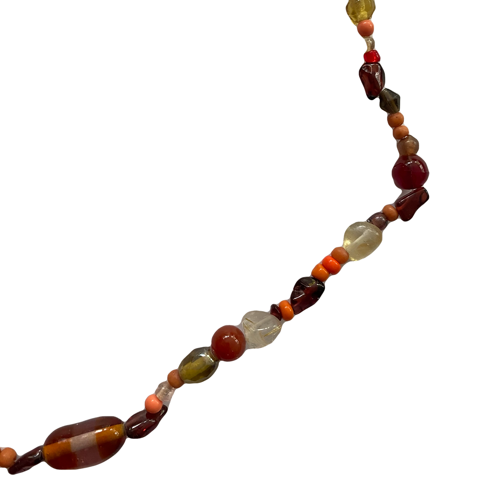 Thumbnail: saturn orange necklace!!