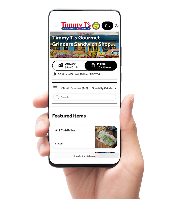 Timmy T's Gourmet Grinders Sandwich Shop