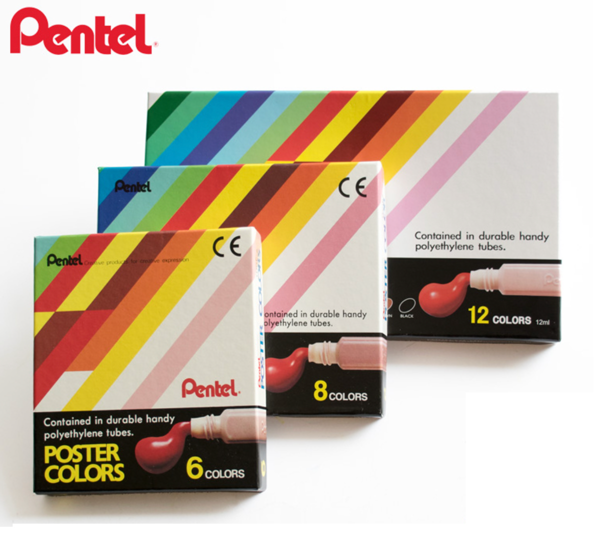 蟠桃兒廣告顏料套裝 12色