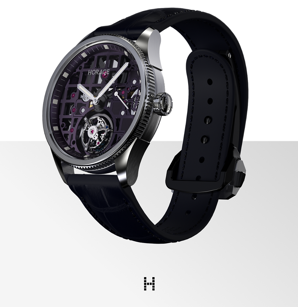 縮圖：Relik陀飛輪三號鏤空款腕錶 - 分期付款