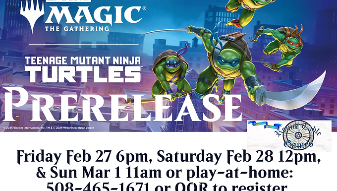 Magic the Gathering CCG: Teenage Mutant Ninja Turtle Prerelease