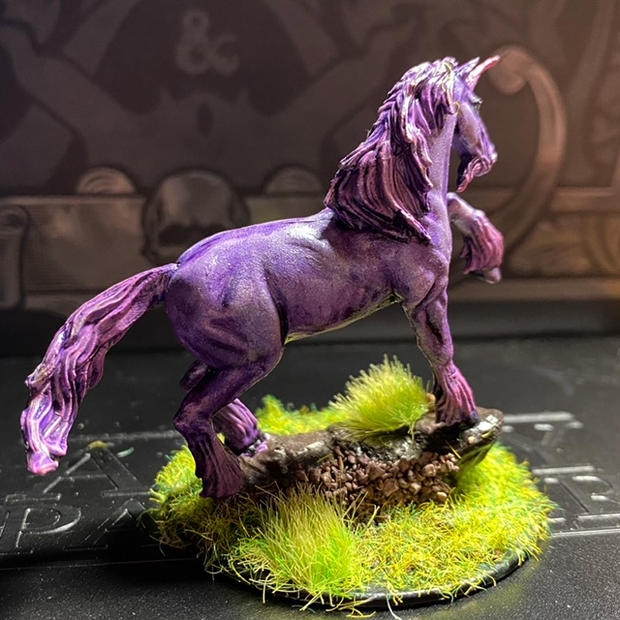 Pathfinder Deep Cuts wave 1 Unicorn (back)