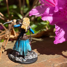 Pathfinder Battles female elf rogue (customized)