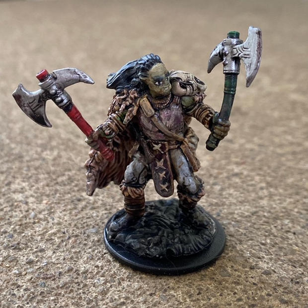 Half orc barbarian (Nolzur’s)