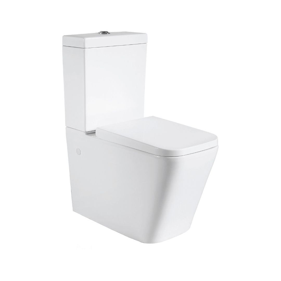 Aura Rimless Back to Wall Toilet
