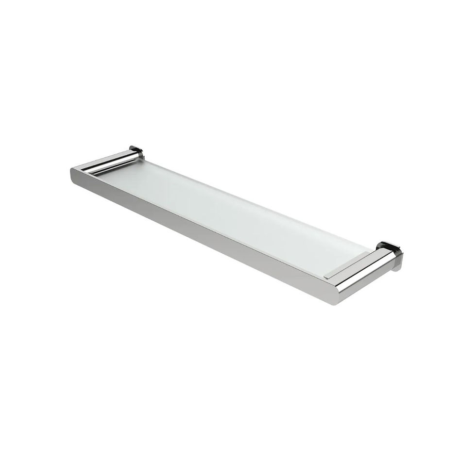 Thumbnail: Oskar Metal & Glass Shelf (From $118)