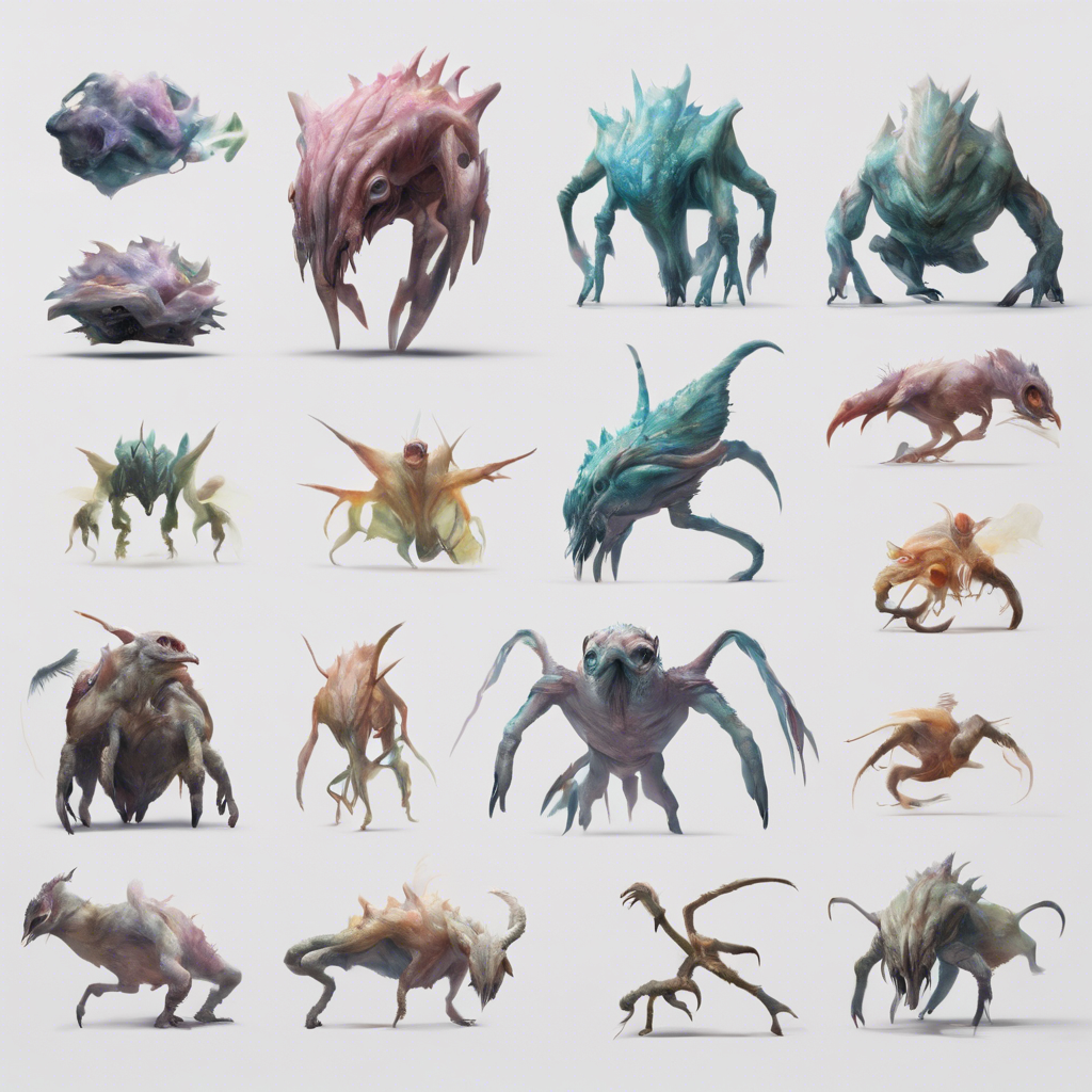 Creature Concept Art Book