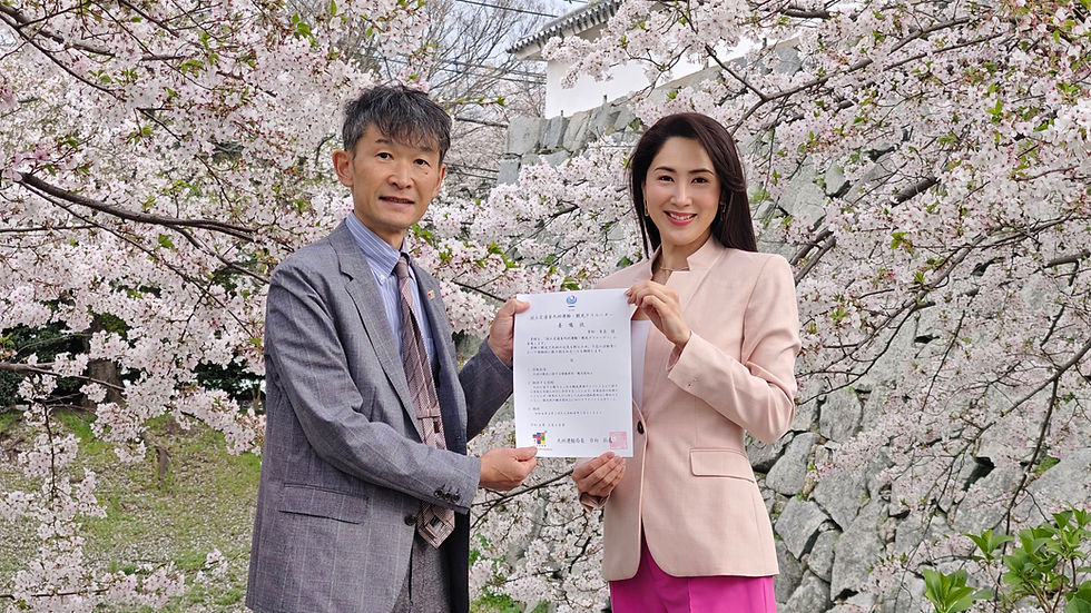 吉松育美が国土交通省九州運輸・観光クリエーターに委嘱いたしました