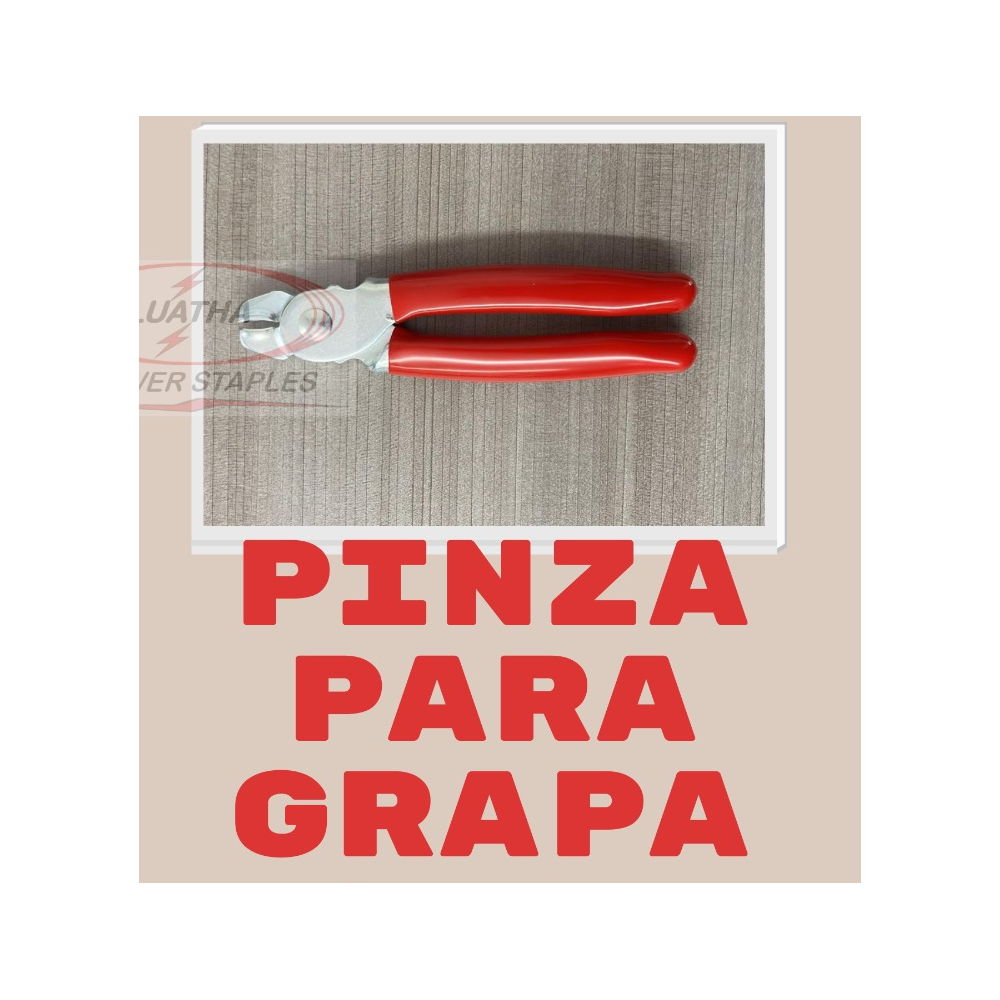 Pinza para grapa