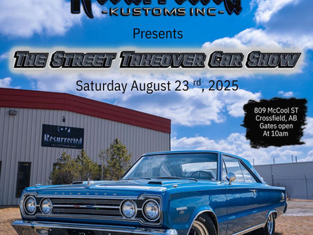 Our annual Street Takeover Car Show