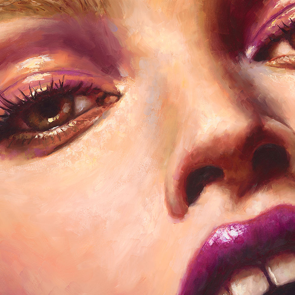Thumbnail: 24" x 16" Strawberry Blond Giclee Canvas Print