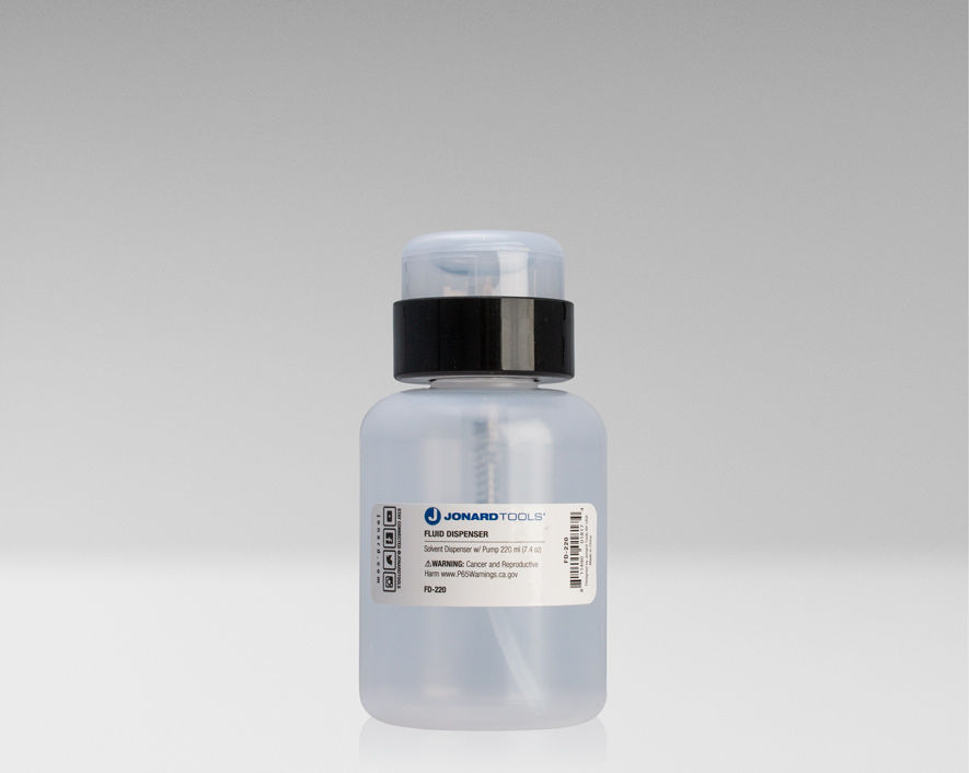 Fluid Dispenser for Fiber Cleaning 220ml FD-220