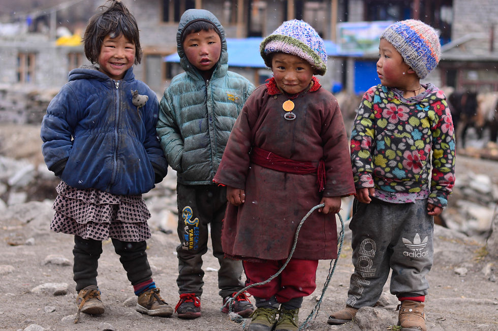 Children in Rural Nepal