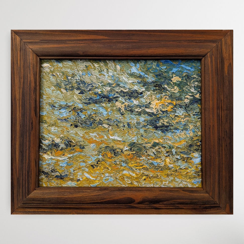 Thumbnail: 'Sky at Dusk, Colchester' Oil Painting 