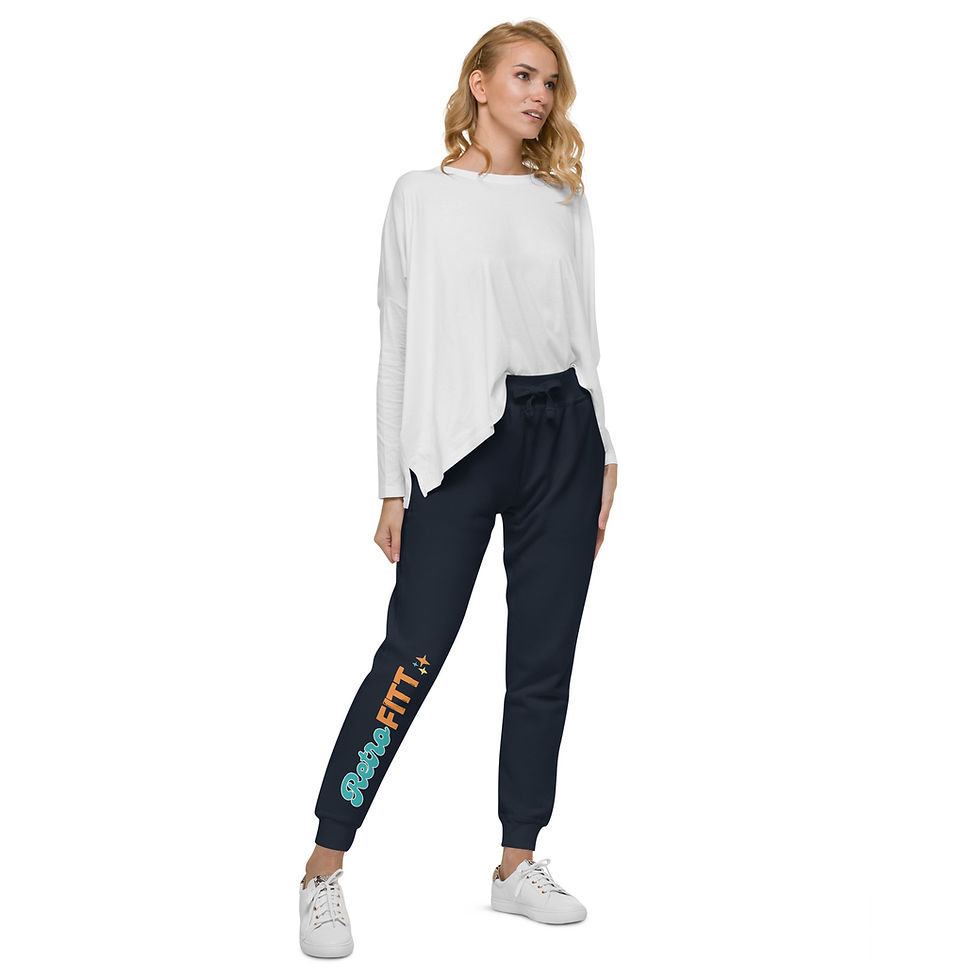 Thumbnail: RetroFITT Unisex fleece sweatpants