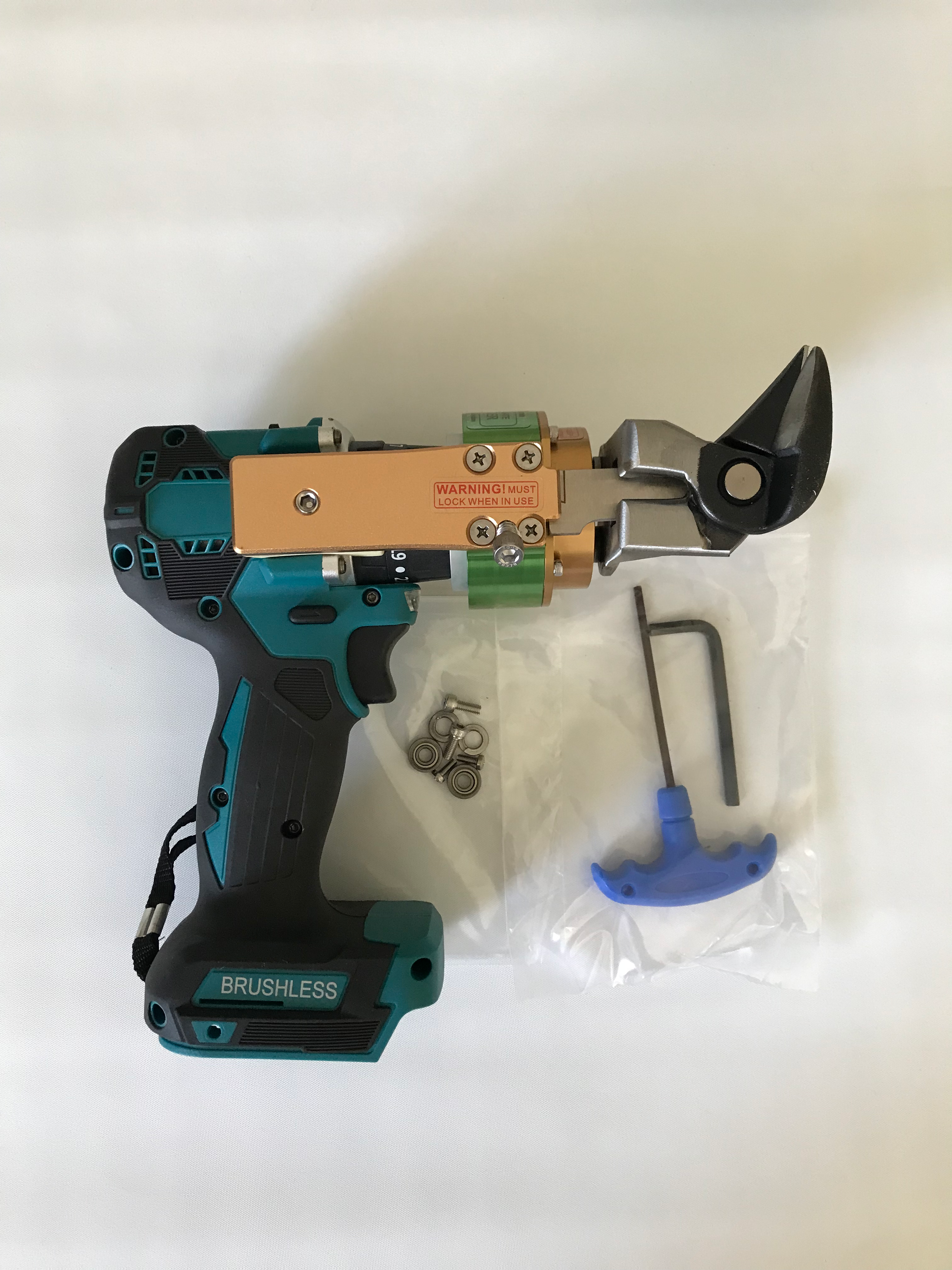 PowerSnips ScribeMaster Makita Battery SubCompact, Left Hand