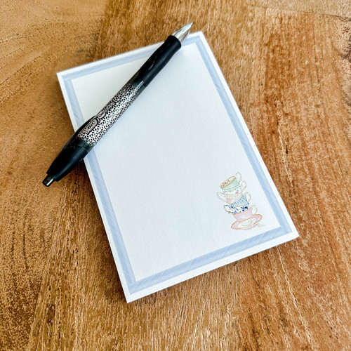 Afternoon Tea Notepad | Creations By KK Shop
