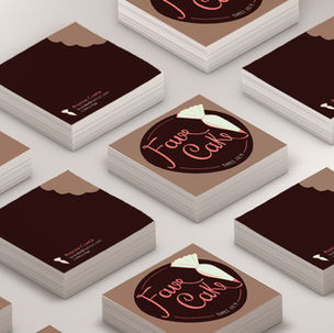 Fave Cake | Criação de logotipo e Identidade visual