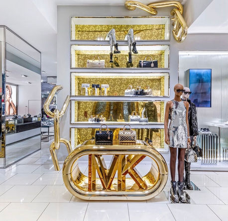 Michael Kors — Retail Store Aesthetics (Chain Link Installation)