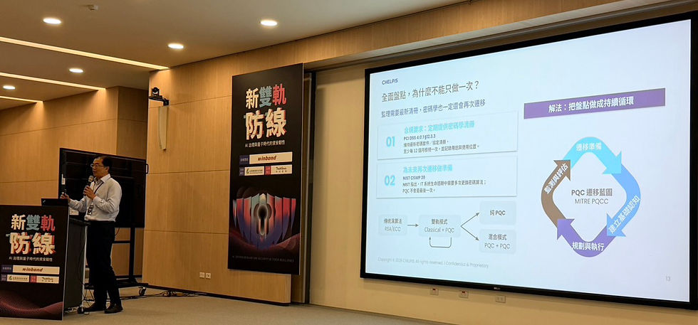實踐量子安全防禦,構建全球合規競爭力——2026 TrendForce 資安研討會回顧