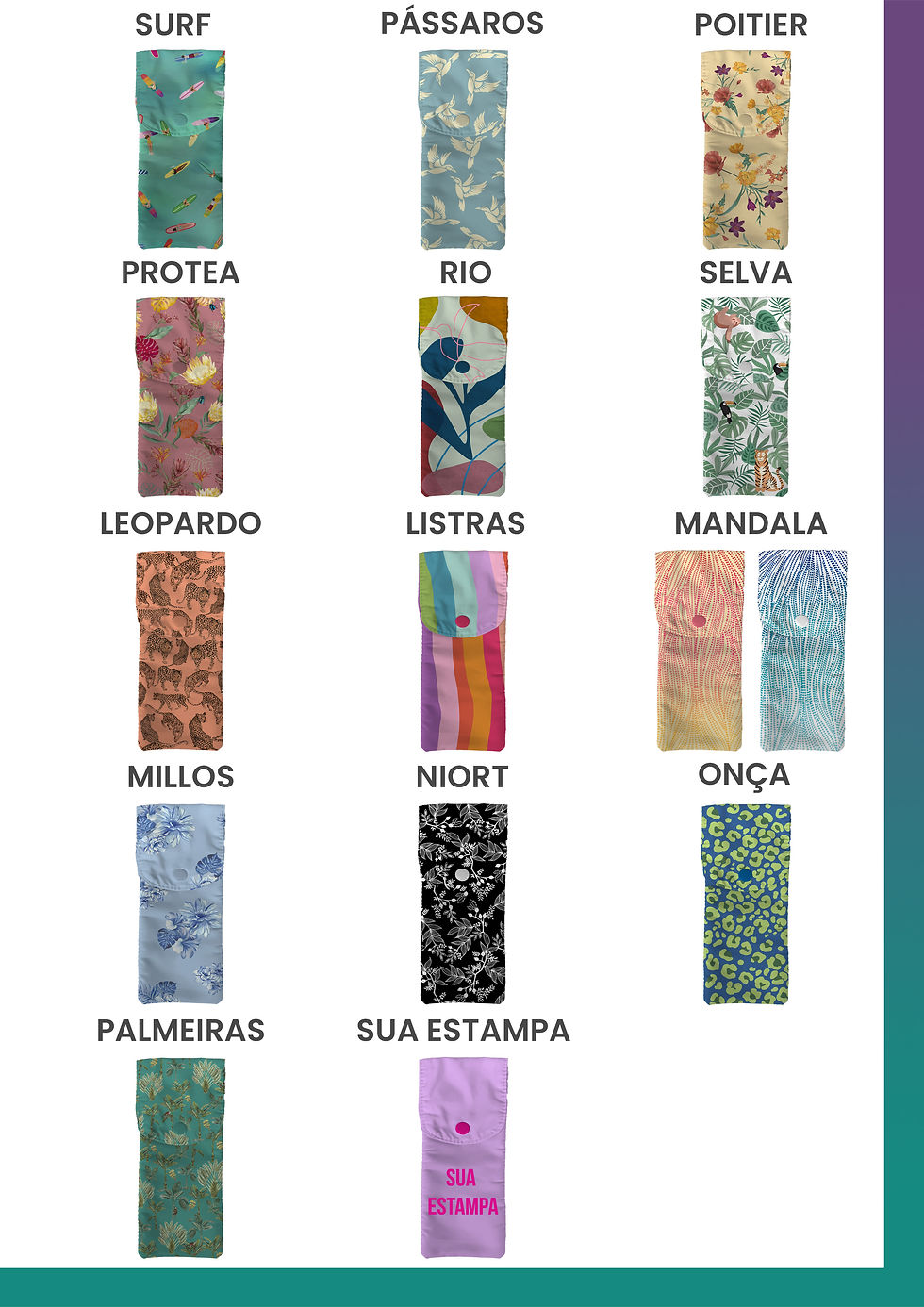 Miniatura: Porta óculos 10+ unidades (valor por unidade)