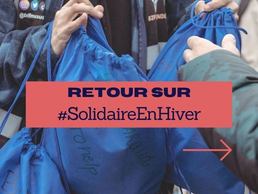 #SolidaireEnHiver ❄️ Venir en aide aux personnes sans-abris : 125 kits d'hiver au lieu de 100 !