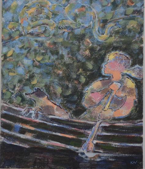 girl in canoe