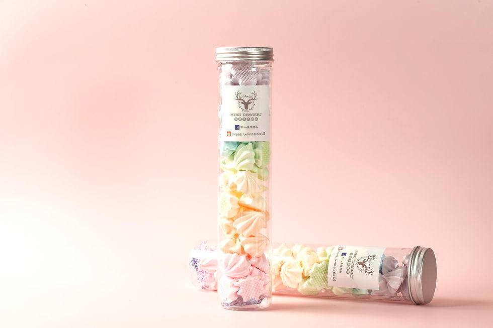 瑞士馬林糖彩虹瓶雙罐