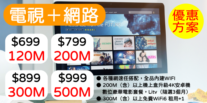 網路+電視