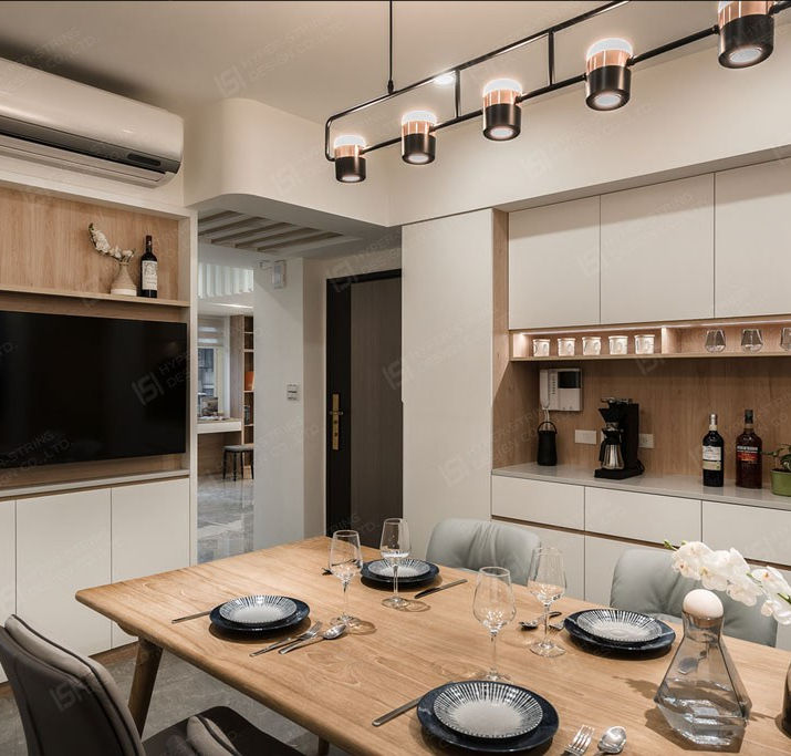 老屋翻新完成後住宅空間，展現全新生活樣貌