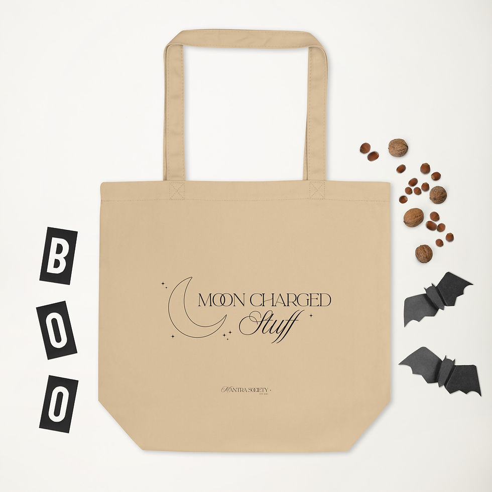 Thumbnail: Moon Charged Stuff | Organic Cotton Tote