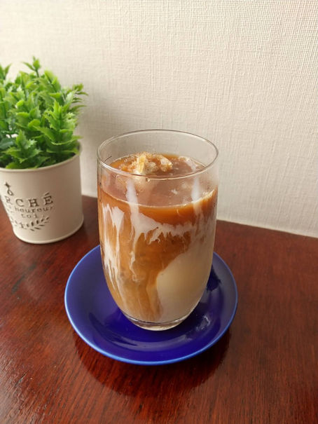 「なんちゃってフローズン風コーヒー」で暑さを凌ぐ