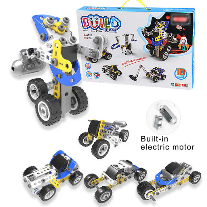 Thumbnail: 10-in-1 Build and Play Electric S.T.E.A.M Toy