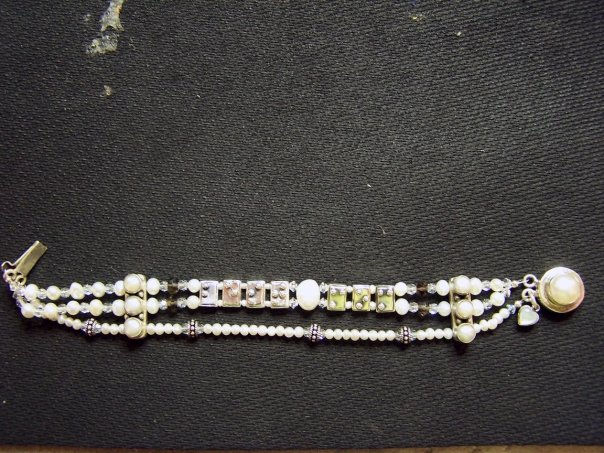 Thumbnail: Three-Strand OOAK Bracelets