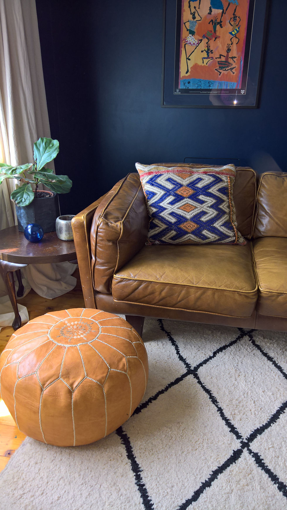 Thumbnail: Blue & White Kilim Cushions