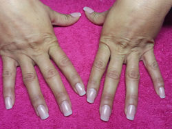 Magnetic Acrylic nails