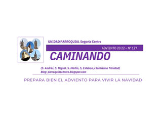 Hoja Caminando Adviento 2025