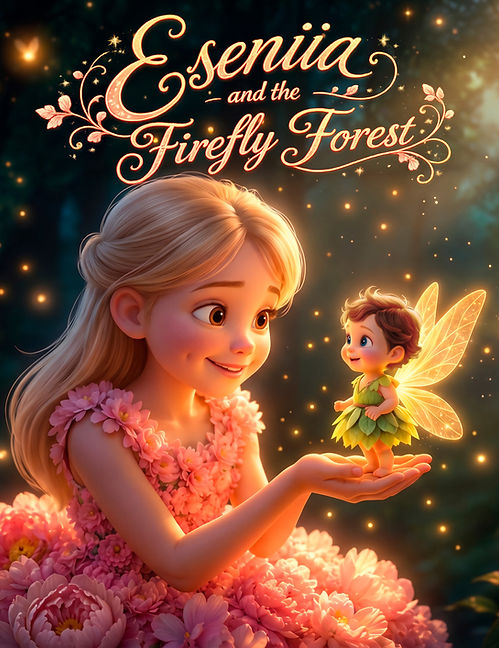 GIRL AND THE FIREFLY FOREST