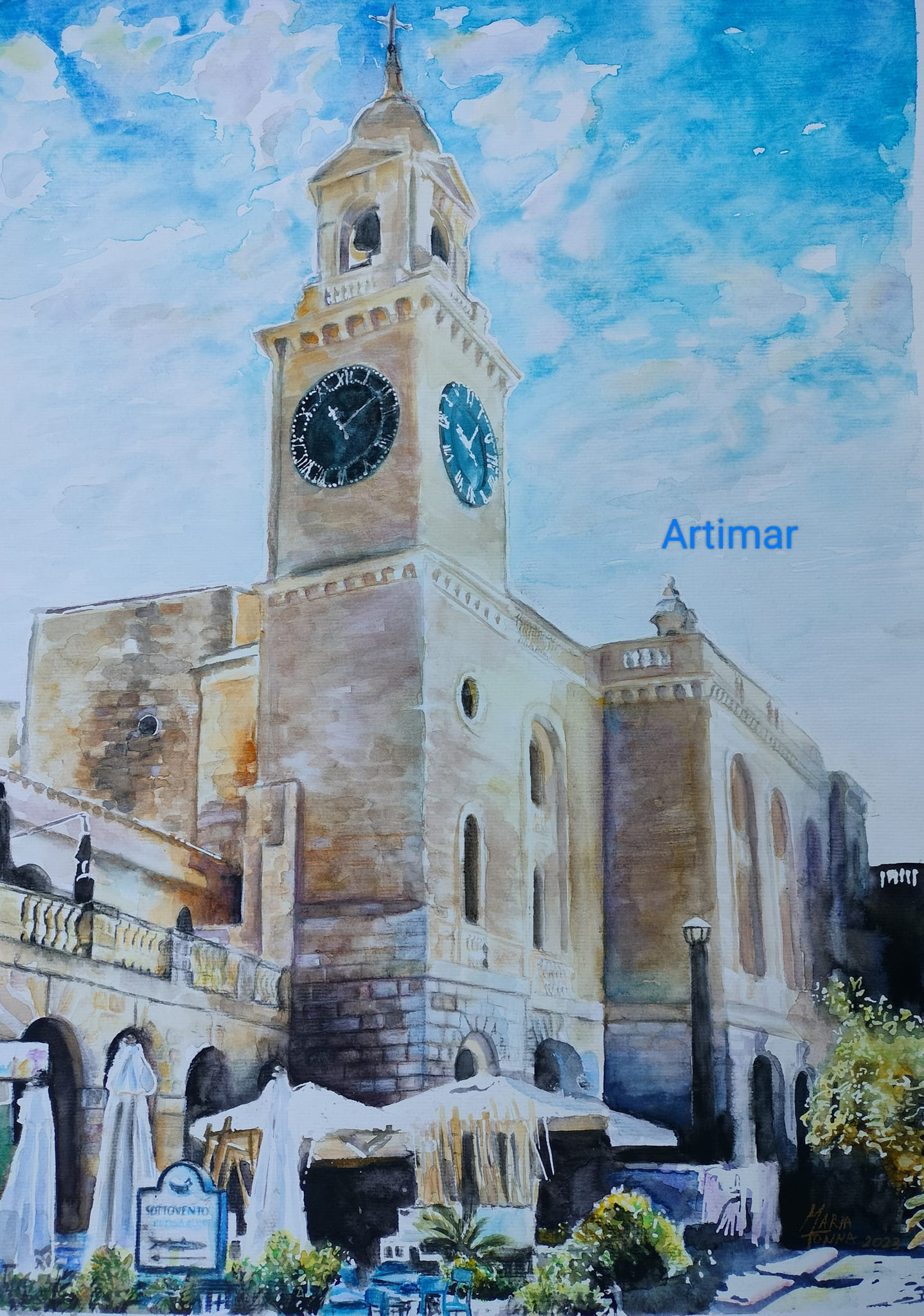 'Birgu Waterfront' - Maria Tonna