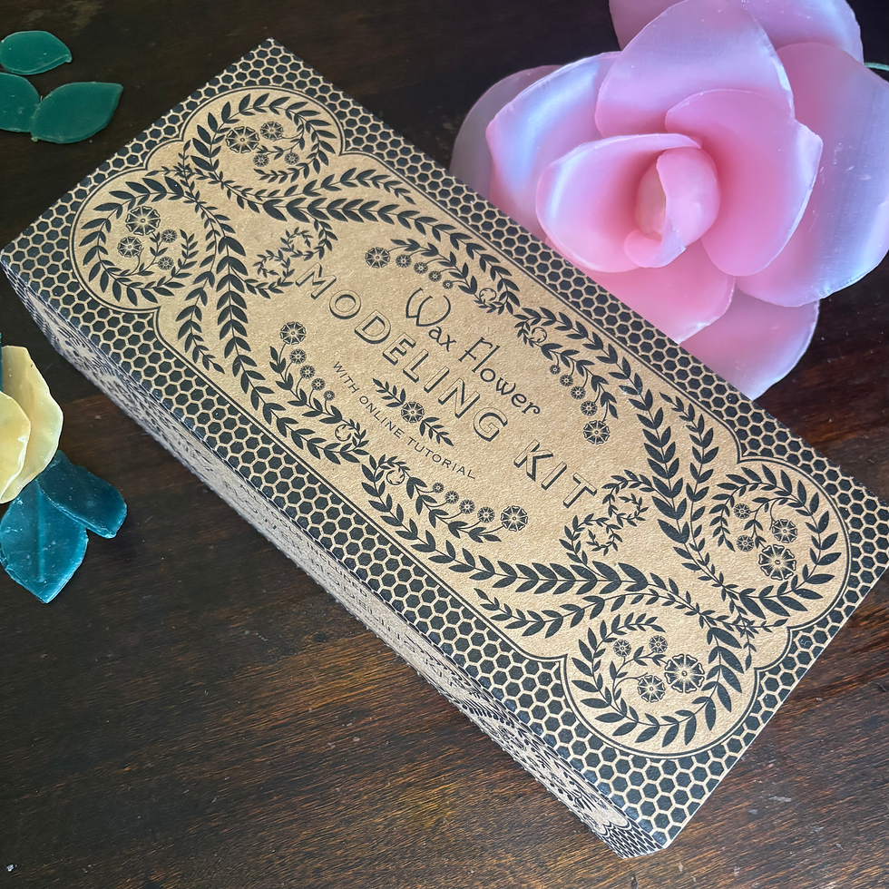 Wax Flower Modeling Kit for The School of The Forgotten Arts