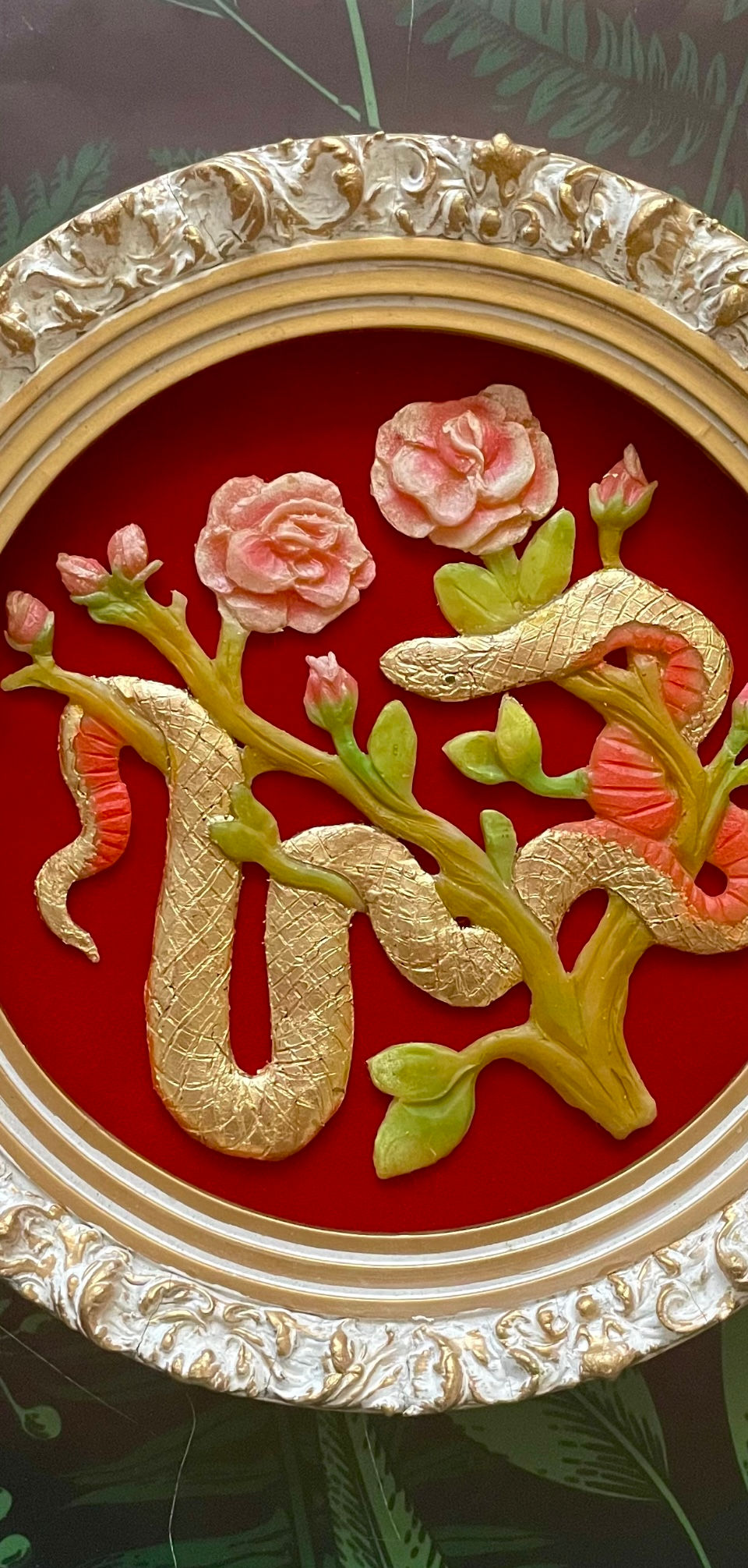 Thumbnail: Golden Snake in Flowering Tree