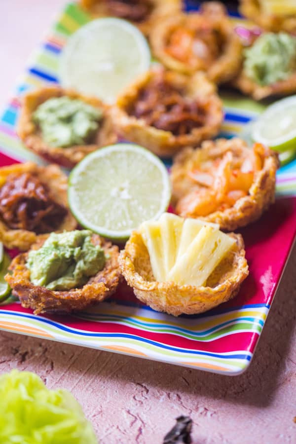 close up of plantain cups by becky hadeed the storied recipe podcast