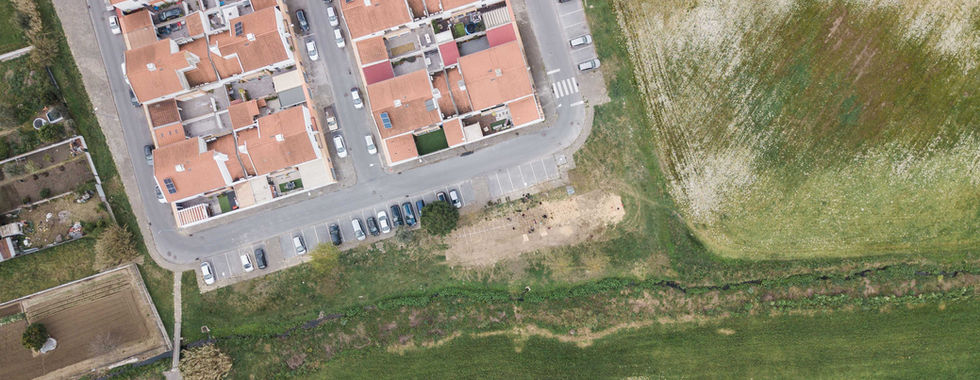 Drone view of the area where a Miyawaki forest is going to be planted.