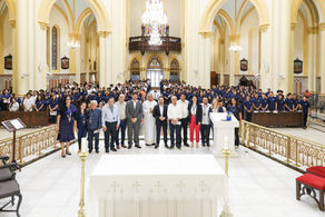 CAMPS SANTOS SE REÚNE EM MOMENTO DE FÉ E DEVOÇÃO À PADROEIRA DE SANTOS   