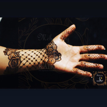 Bridal mehendi